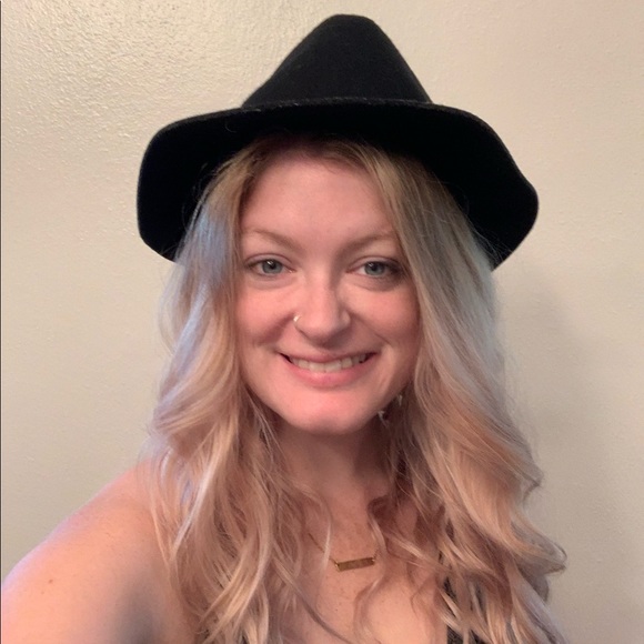 Black Wool Fedora from Forever 21, S/M - Picture 3 of 7